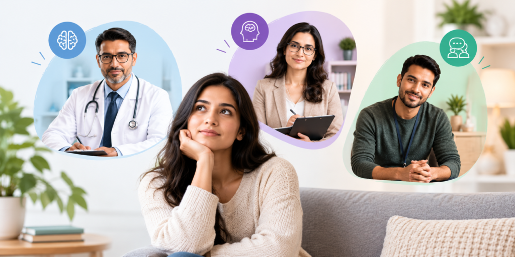 Psychiatrist vs Psychologist vs Counsellor: Who Should You See?