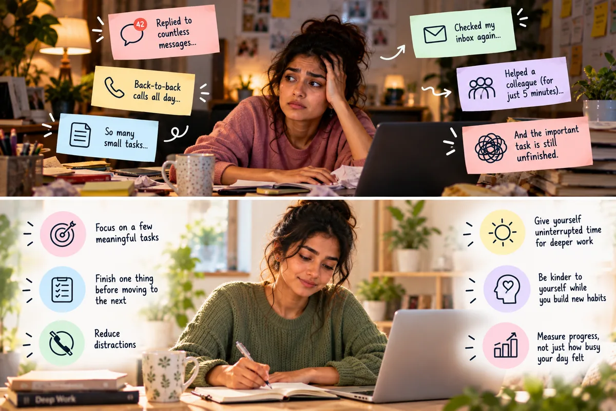 Busy but Not Productive? Why Being Busy Isn't the Same as Getting Things Done